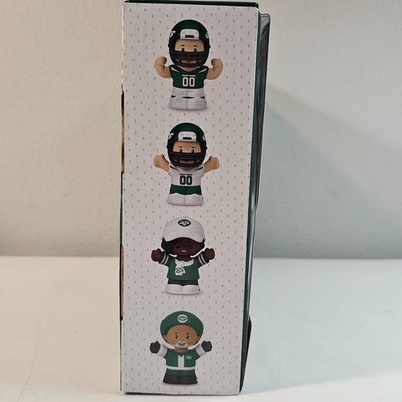 Fisher Price Little People NFL The New York Jets 4 Figure‎ Collector Set - Picture 4 of 6